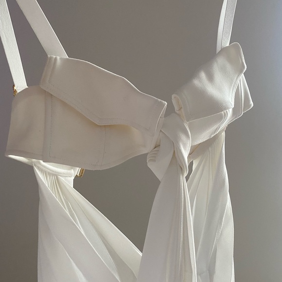 Dion Lee Cotton Bonded Pocket Bra Dress 